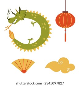 Chinese New Year Vector Set