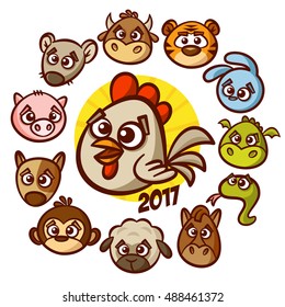 Chinese New Year Zodiac Animal Horoscope