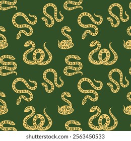 Chinese New Year_of Snake Pattern