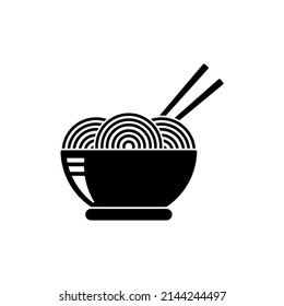 Chinese Noodle Icon Chinese Noodle Vector Stock Vector (Royalty Free ...