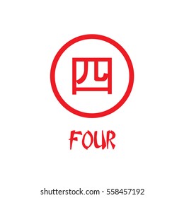 Chinese number vector