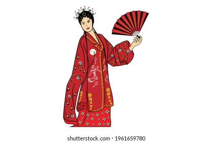 Chinese Opera Is A Form Of Musical Theatre In China With Roots Going Back To The Early Periods In China.That Incorporated Various Art Forms, Such As Music, Song And Dance, Costume And Make Up Art.