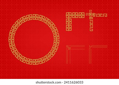 Chinese Oriental New Year Ornament