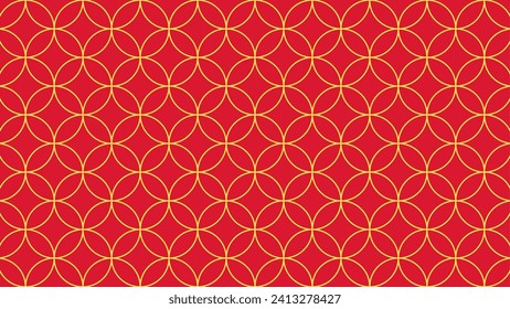 Chinese oriental pattern vector illustration. Chinese new year pattern background. Lunar new year pattern for background, texture, decoration or wrapping