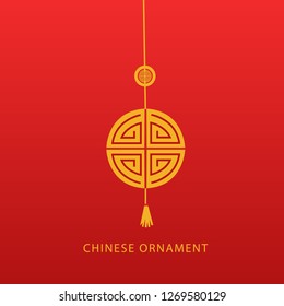 Chinese ornament new year