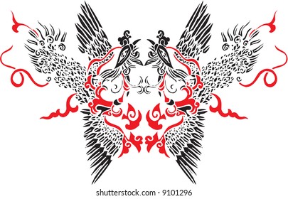 Chinese ornamental bird