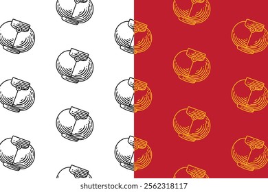 chinese oval envelope doodle seamless pattern background set for packaging. retro chinese packet background. engraving paper envelope wallpaper. pattern background with chinese envelope festival.