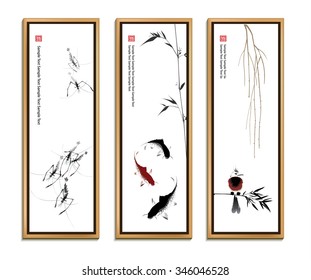 Chinese painting set
