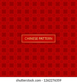 Chinese pattern. Asian traditional pattern