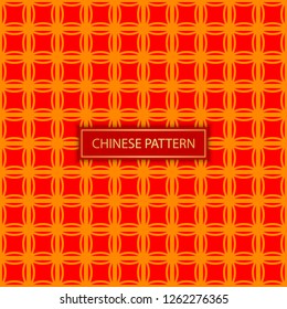 Chinese pattern. Asian traditional pattern