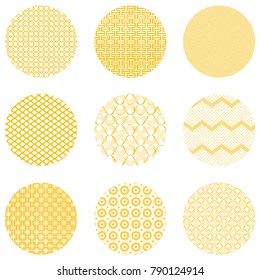 Chinese pattern background vector. Gold geometric cover design, poster, card, template
