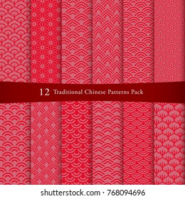 Chinese pattern pack. come with layer.