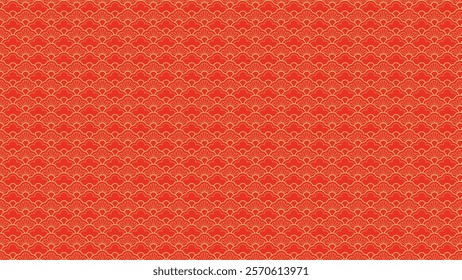 Chinese pattern texture against red background for Chinese New Year