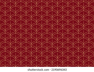 Chinese Pattern Wallpaper, Oriental Background For New Year. Vector Illustration. New Year 2023.