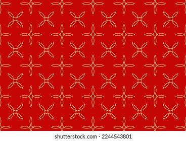 Chinese pattern wallpaper, oriental background for New Year. Vector illustration. New Year 2023.