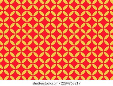Chinese pattern wallpaper, oriental background for New Year. Vector illustration. New Year 2024.