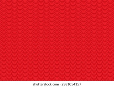 Chinese pattern wallpaper, oriental background for New Year. Vector illustration. New Year 2024.