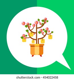Chinese Peach Tree Icon