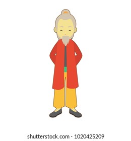 Chinese people character vector