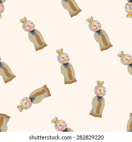 Chinese people ,seamless pattern