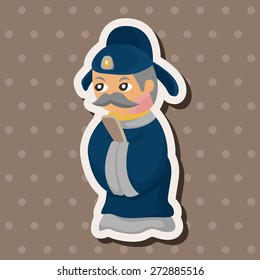 Chinese people theme elements