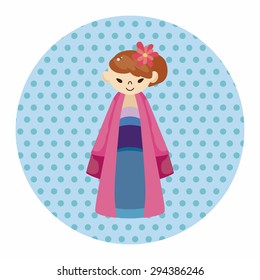 Chinese people theme elements