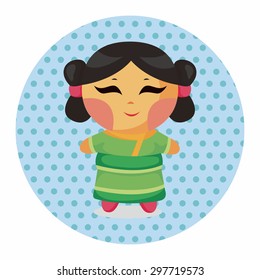 Chinese people theme elements