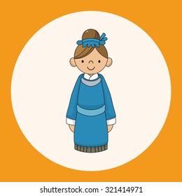 Chinese people theme elements
