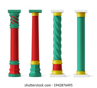 Chinese pillars for pagoda and gazebo