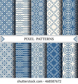 chinese pixel pattern, textile, web page background, surface textures