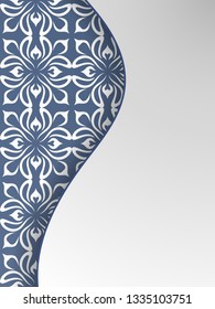 Chinese Porcelain Style Background 