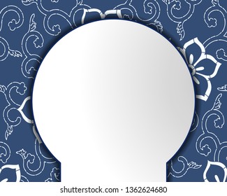 Chinese Porcelain Style Background
