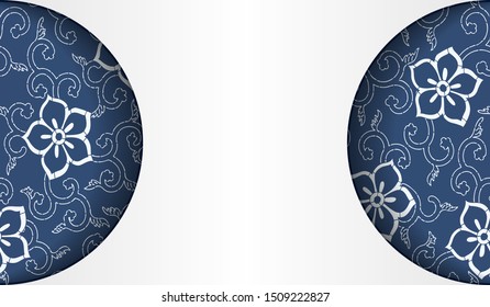 The Chinese Porcelain Style Background