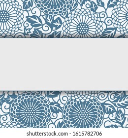 The Chinese Porcelain Style Background 