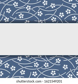 The Chinese Porcelain Style Background 