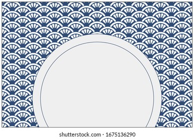 The Chinese Porcelain Style Background