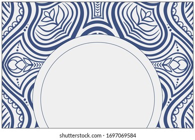 The Chinese Porcelain Style Background