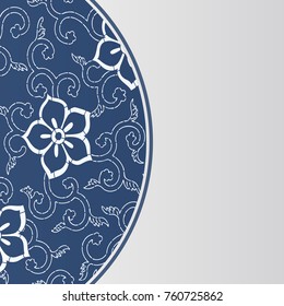 Chinese Porcelain Style Background