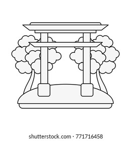 Chinese portal symbol