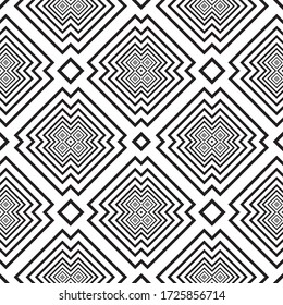 Chinese rectangle and line seamless graphic pattern.eps