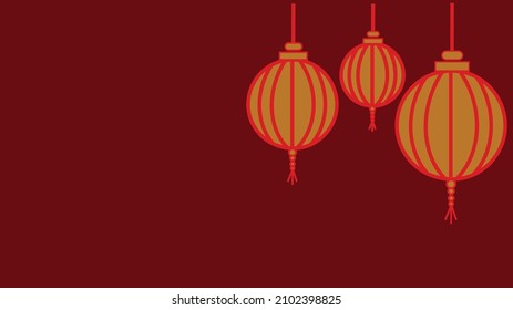 Chinese red lamps, Chinese new year