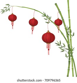Chinese Red Paper Lanterns