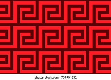Chinese red pattern vector abstract background design.