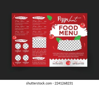 Chinese Restaurant Bi Fold Brochure