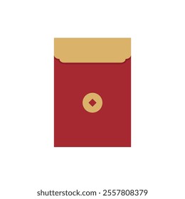 Chinese reward. Red paper pack. Envelope vector. Envelope stack vector. red pack.