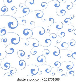 Chinese sea background seamless