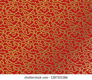 chinese seamless pattern. elegant and classic concept for Endless texture can be used for wallpaper, pattern fills, web page background,surface textures,tile, greeting card, scrapbook, backdrop