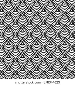 Chinese Seamless Pattern Vector Waves Pattern Stock Vector (royalty 