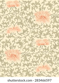 Chinese seamless pattern. Vintage