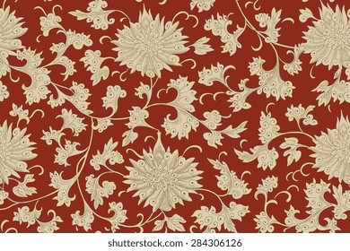 Chinese seamless pattern. Vintage